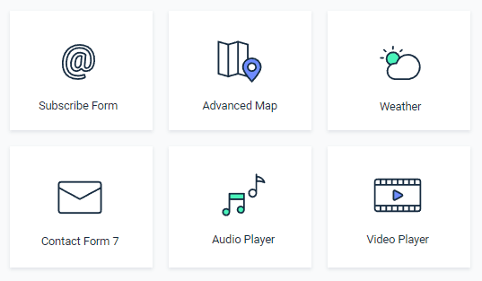 JetElements integration widgets for Elementor