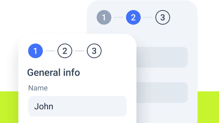 multi-step form
